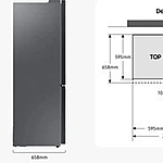 Холодильник Samsung RB34C600ESA/EF инвертор серебристый
