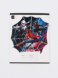 Тетрадь 12 листов в клетку «Паутина»