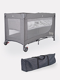 Манеж детский RANT "ROMANO", серый