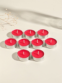 Набор свечей ароматических чайных «Гуава и клубника», 9 шт.