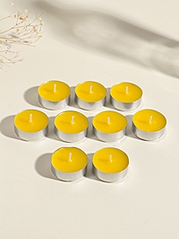 Набор свечей ароматических чайных «Ананас и имбирь», 9 шт.