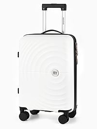 Чемодан на съёмных колёсах, 20", РР, кодовый замок, 38×22×56 см, белый