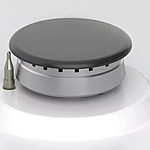 Плита комбинированная Tessa K 1362 W чугунная решетка Белый