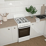 Плита газовая Darina 1A GM341 001 W белый
