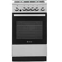 Плита комбинированная De Luxe 5040.41гэ (кр) ЧР-010 нержавеющая сталь