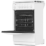 Плита комбинированная De Luxe 5040.20гэ (кр) ЧР белый