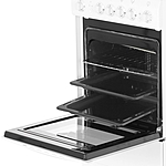 Плита комбинированная De Luxe 5040.20гэ (кр) ЧР белый