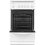 Плита комбинированная De Luxe 5040.20гэ (кр) ЧР белый