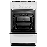Плита газовая De Luxe 5040.50г белый