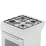 Плита газовая De Luxe 5040.50г белый