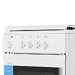 Плита комбинированная De Luxe 5040.21 гэ (кр) ЧР белый