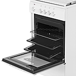 Плита комбинированная De Luxe 5040.21 гэ (кр) ЧР белый