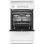 Плита комбинированная De Luxe 5040.21 гэ (кр) ЧР белый
