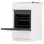 Плита комбинированная De Luxe 506031.00гэ (кр) белый