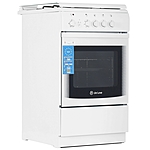 Плита комбинированная De Luxe 506031.01гэ (кр) белый
