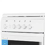 Плита комбинированная De Luxe 506031.01гэ (кр) белый