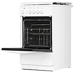 Плита комбинированная De Luxe 506031.01гэ (кр) белый