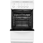 Плита комбинированная De Luxe 506031.01гэ (кр) белый