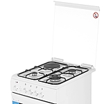 Плита комбинированная De Luxe 506031.01гэ (кр) белый