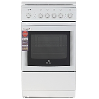 Плита комбинированная De Luxe 506040.00гэ (кр) ЧР белый