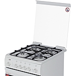 Плита комбинированная De Luxe 506040.00гэ (кр) ЧР белый