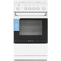 Плита комбинированная De Luxe 506040.20гэ (кр) ЧР белый