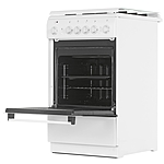 Плита комбинированная De Luxe 506040.20гэ (кр) ЧР белый