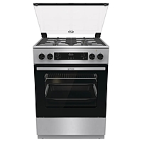 Плита комбинированная Gorenje GKS6C72XF нержавеющая сталь