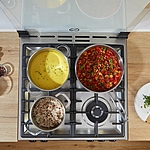 Плита комбинированная Gorenje GKS6C70WA белый