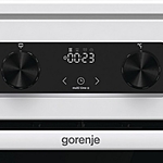 Плита электрическая Gorenje GECS5C70WA белый/черный