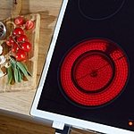 Плита электрическая Gorenje GECS5C70WA белый/черный