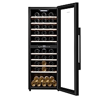 Винный шкаф MAUNFELD MFWC-201D77, 9 полок, 193 л, 77 бутылок