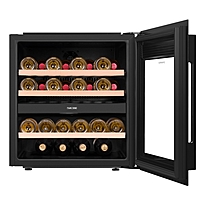 Винный шкаф встраиваемый MAUNFELD MBWC-92DM36, 3 полки,85 л, 36 бутылок