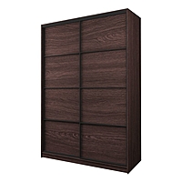 Шкаф – купе Max-МШ-23-6-16-11, 1600×600×2300 мм, цвет венге