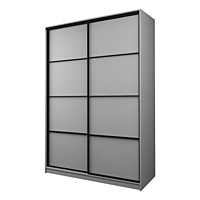 Шкаф – купе Max-МШ-23-6-16-11, 1600×600×2300 мм, цвет серый шагрень