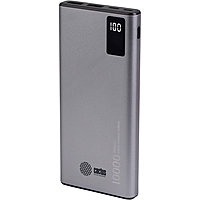 Мобильный аккумулятор Cactus CS-PBFSLT-10000, 10000 mAh, 3 A, серый