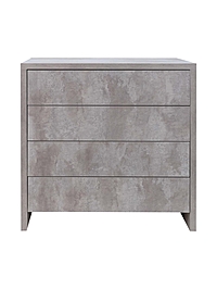 Комод для хранения «Некст – 4», 900×500×900 мм, цвет цемент светлый/чёрный