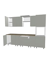 Кухонный гарнитур арт. 22 Аликанте 2800 мм