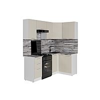 Кухонный гарнитур угловой «Дюна оптима - 5», 1200×2000 мм, цвет кашемир/канадская хижина