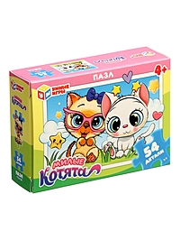 Пазл «Милые котята», 17.5×13 см, 54 детали