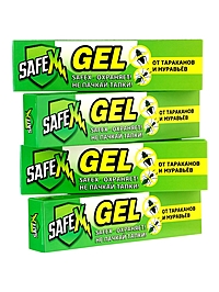 Гель от тараканов SAFEX  4 штуки