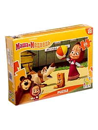 Пазл «Маша и Медведь. Лесные истории», 35 деталей