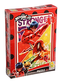 Пазл «Леди Баг и Супер-Кот», 35 деталей