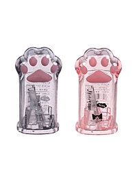 Набор 2 штуки точилки с контейнерами МИКС Лапка