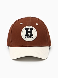 Кепка для мальчика MINAKU happy с мет. пряж, 100% хл, цв. корич, р. 52-54