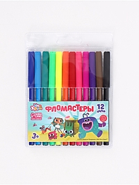 УМ И ХРУМ Фломастеры, 12 цветов