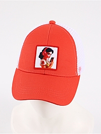 Кепка детская с нашивкой, р-р 52-54, красная