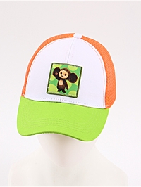 Кепка детская с нашивкой, р-р 52-54, Чебурашка