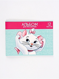 Альбом для рисования А4, 12 л "Кошечка"