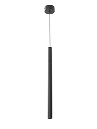 Светильник подвесной LED G51271/1, 8Вт, 3000К, 3х3х50 (120) см, чёрный
